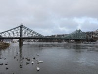 Dresden Brücke blaues Wunder